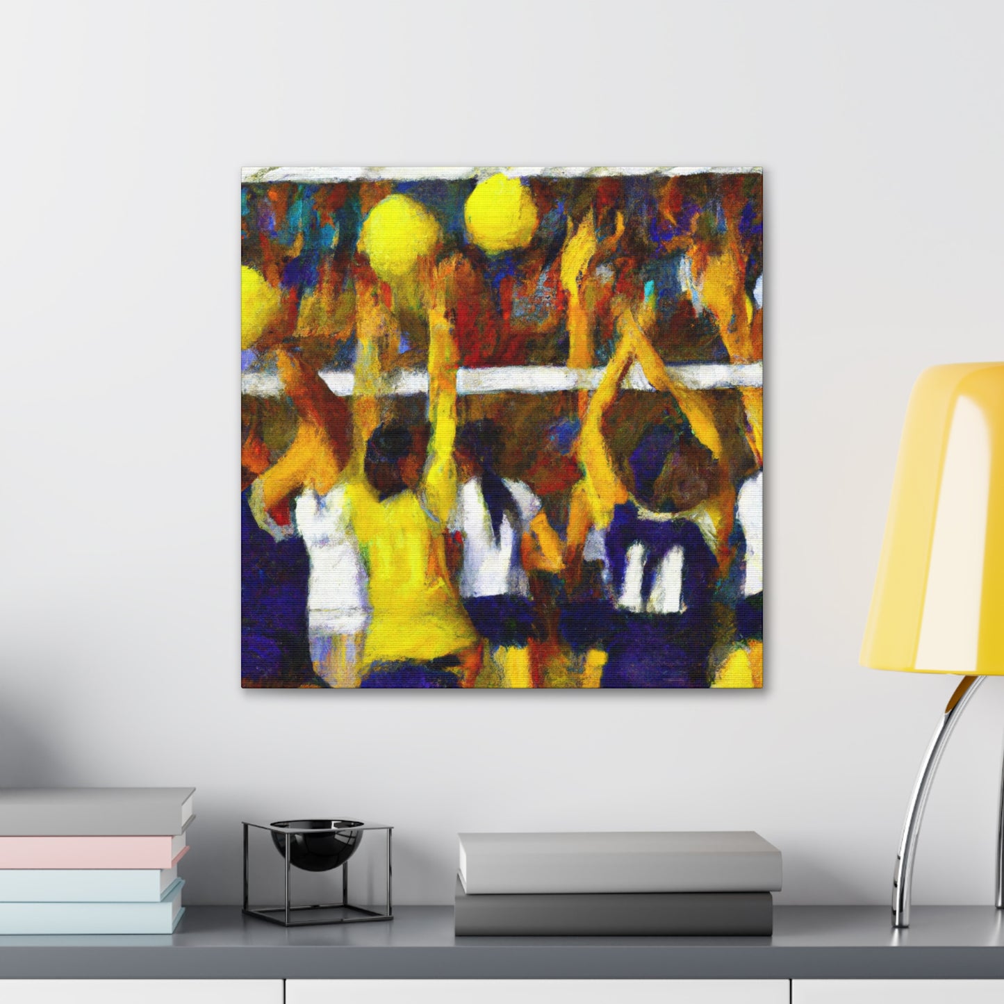 "Volleyball on the Beach" - Canvas