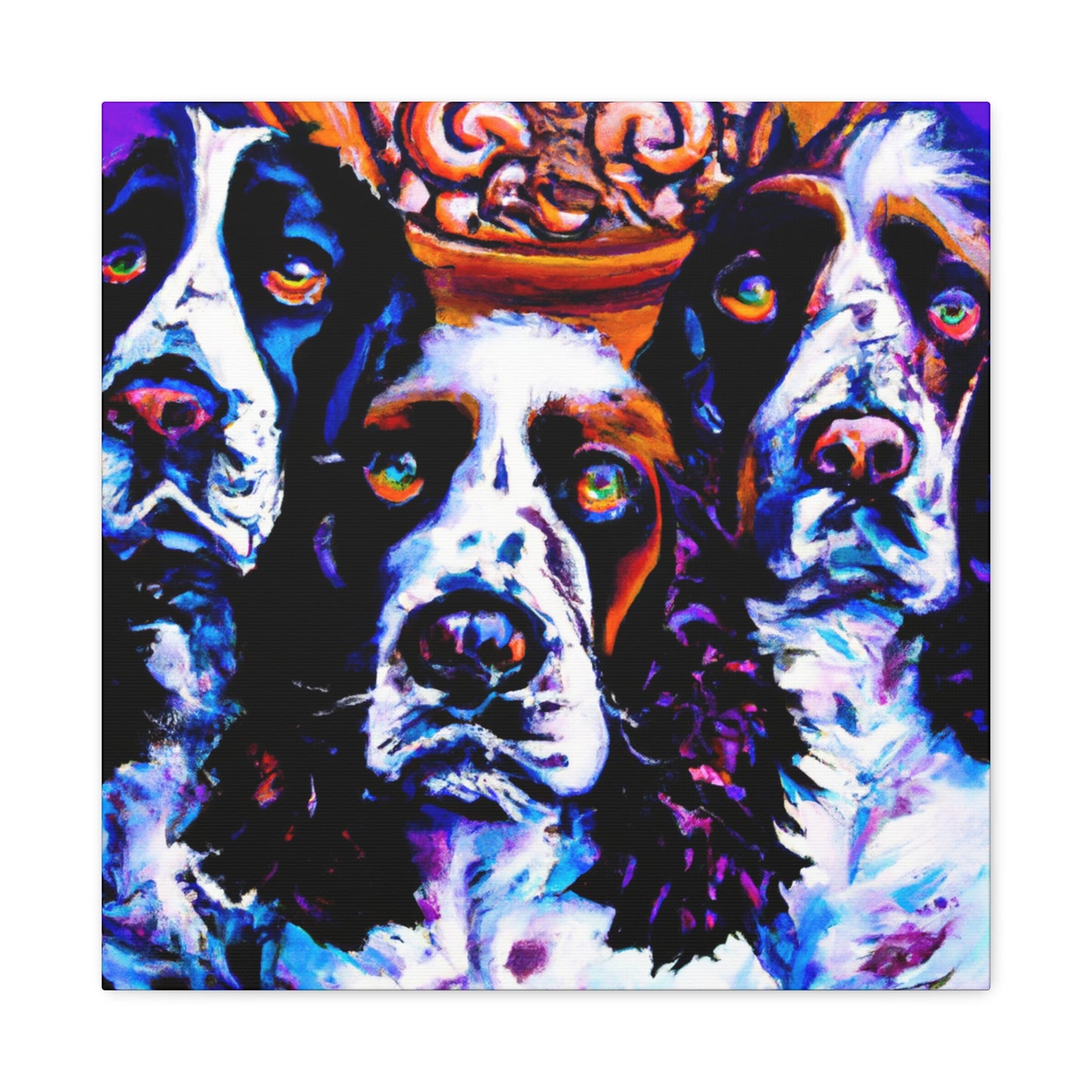 "A Surreal Springer Spaniel" - Canvas