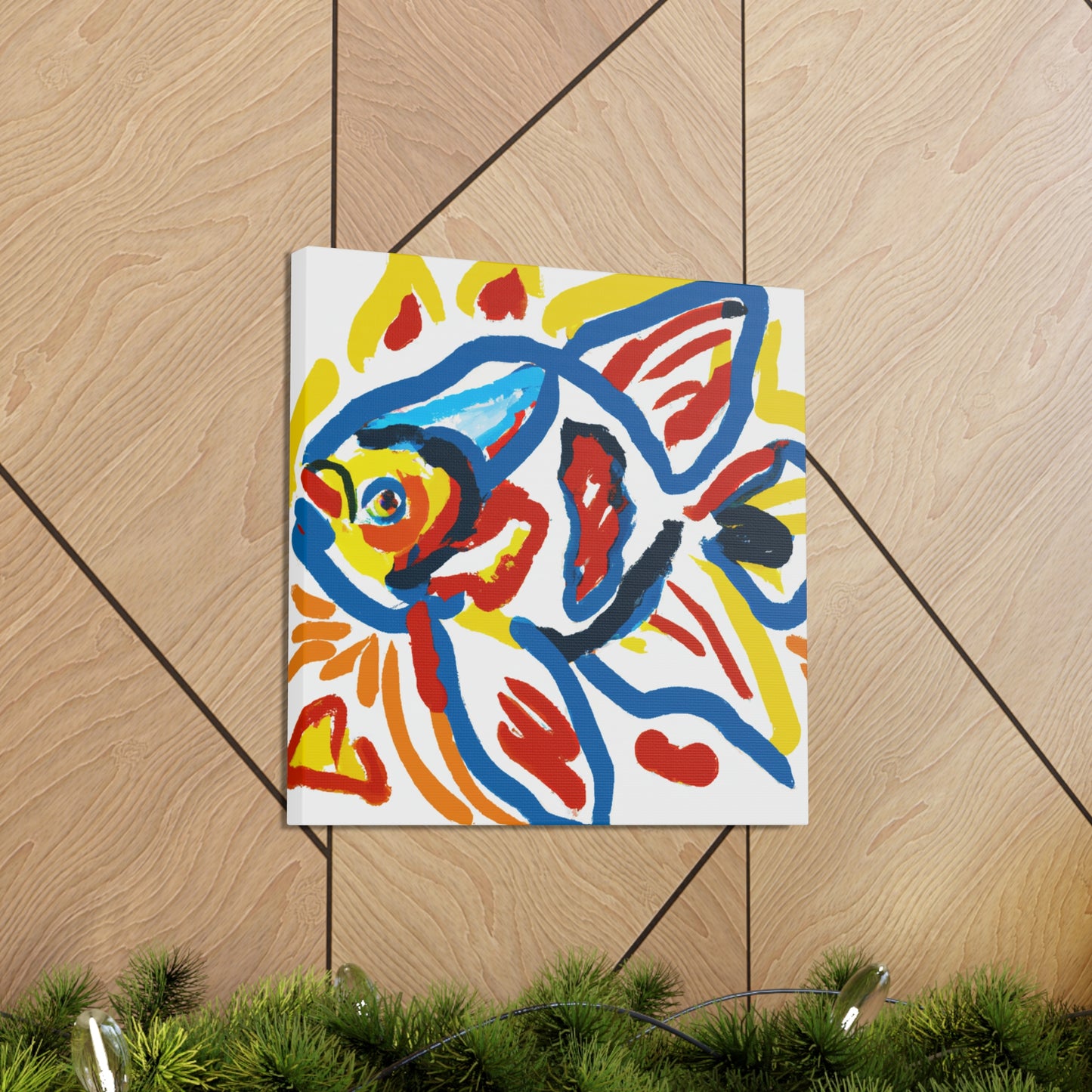 "Angelic Glorious Fins" - Canvas