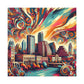 "Colorful Austin Landscapes" - Canvas