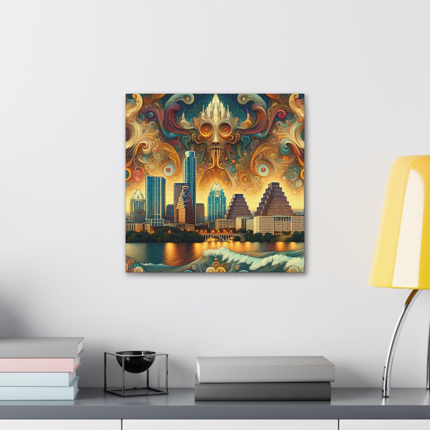 "Enigmatic Austin Dreamscape" - Canvas