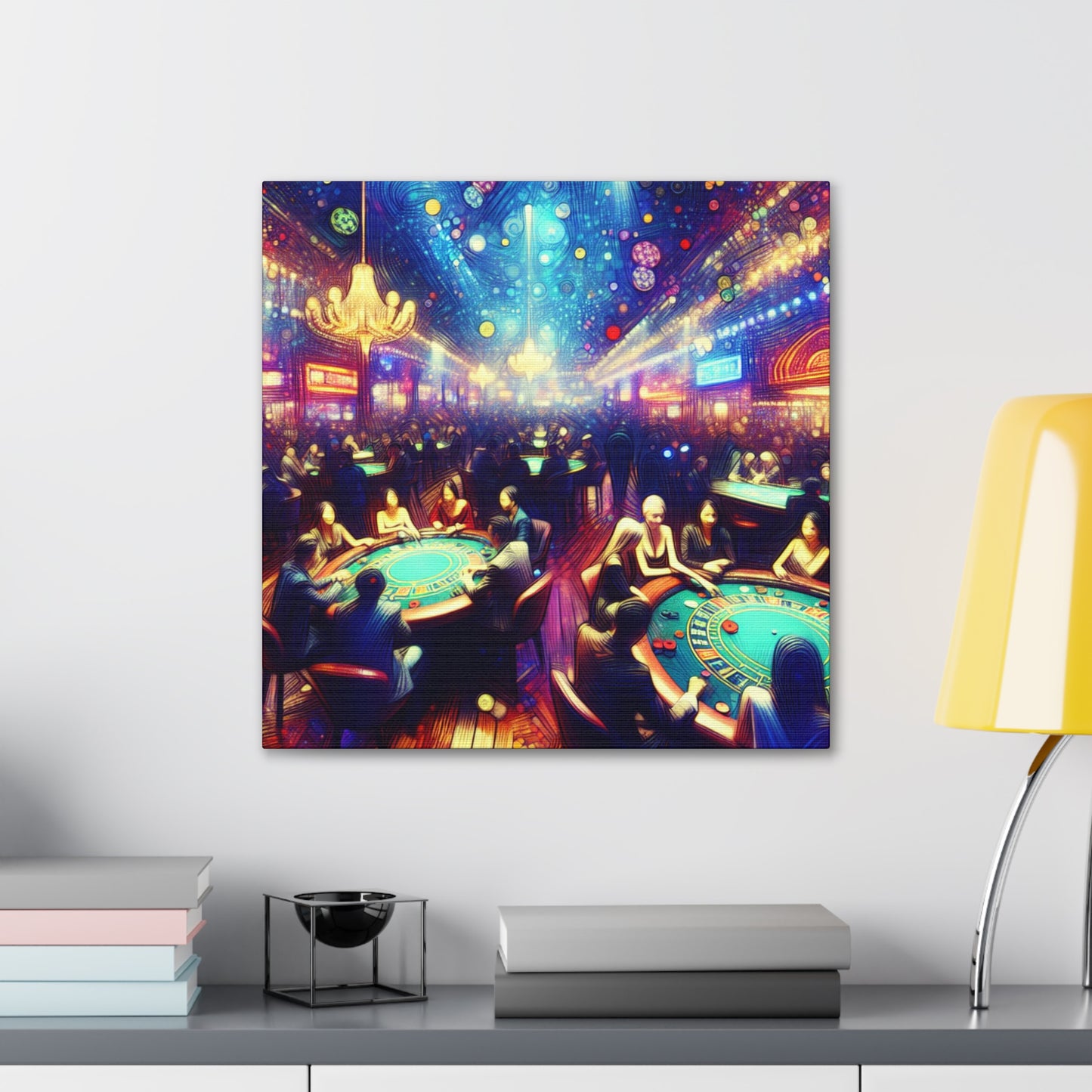 "Gambling Mirage Maze" - Canvas