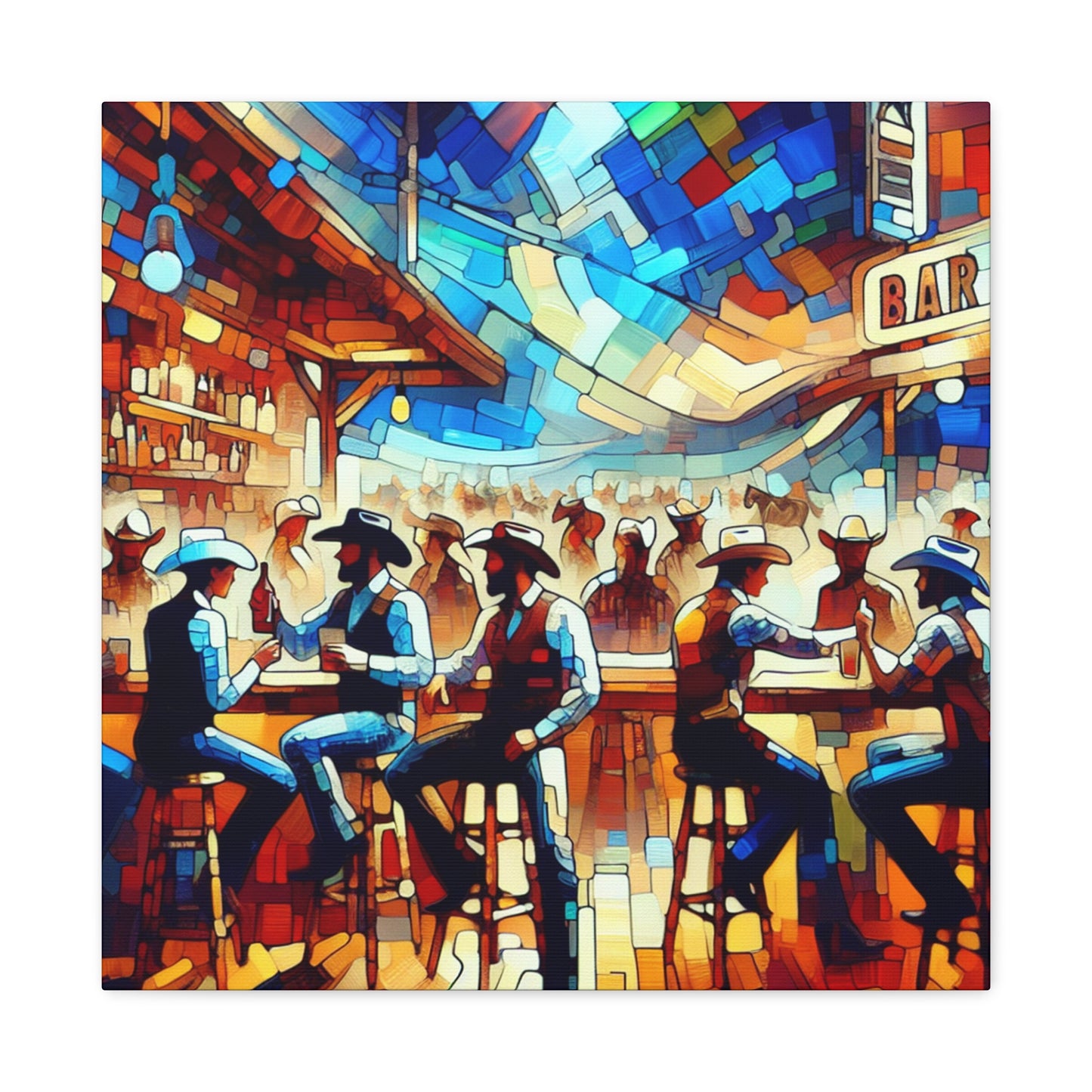 Rodeo Reflections - Canvas