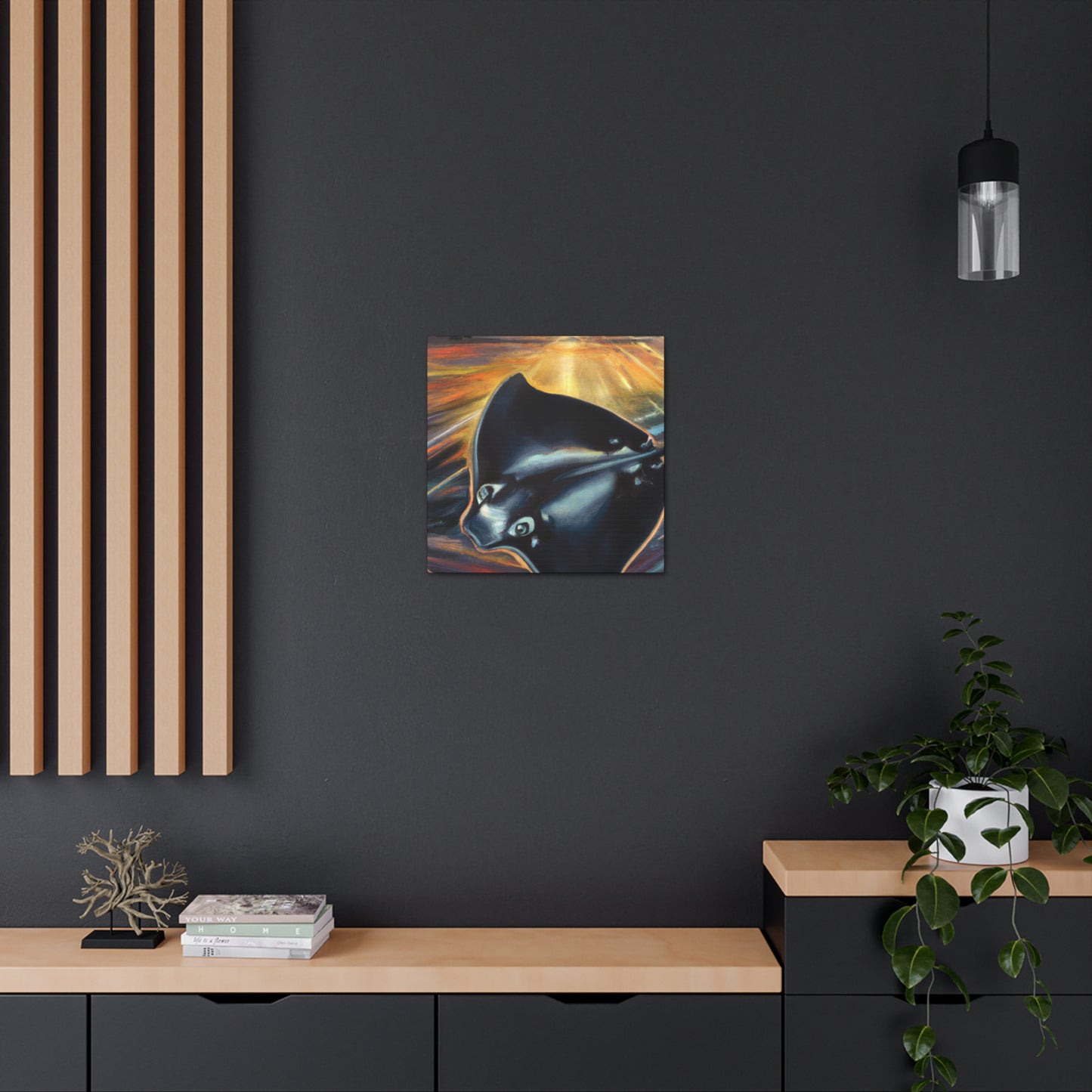 Stingray Art Deco Dream - Canvas