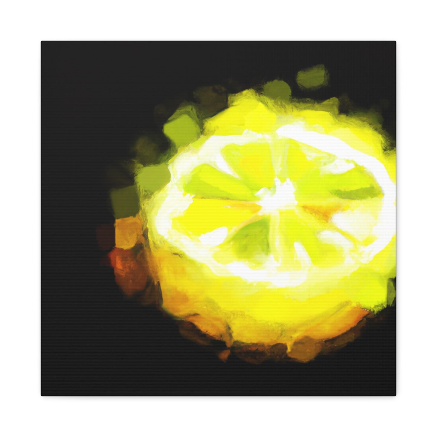 Lemons in Moonlight - Canvas