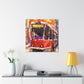 "Tram Ride to Freedom" - Canvas