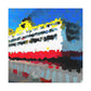 Ferry by Moonlight. - Canvas