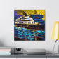 Ferry Through Time Art - Canvas