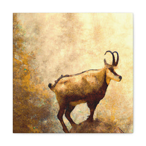 Chamois Mountain Majesty - Canvas