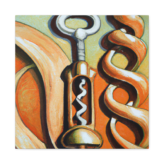 "Corkscrew: An Artwork" - Canvas