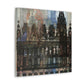 "Gothic Gloomy Mural" - Canvas