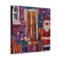 Santa's Workshop Fauve - Canvas