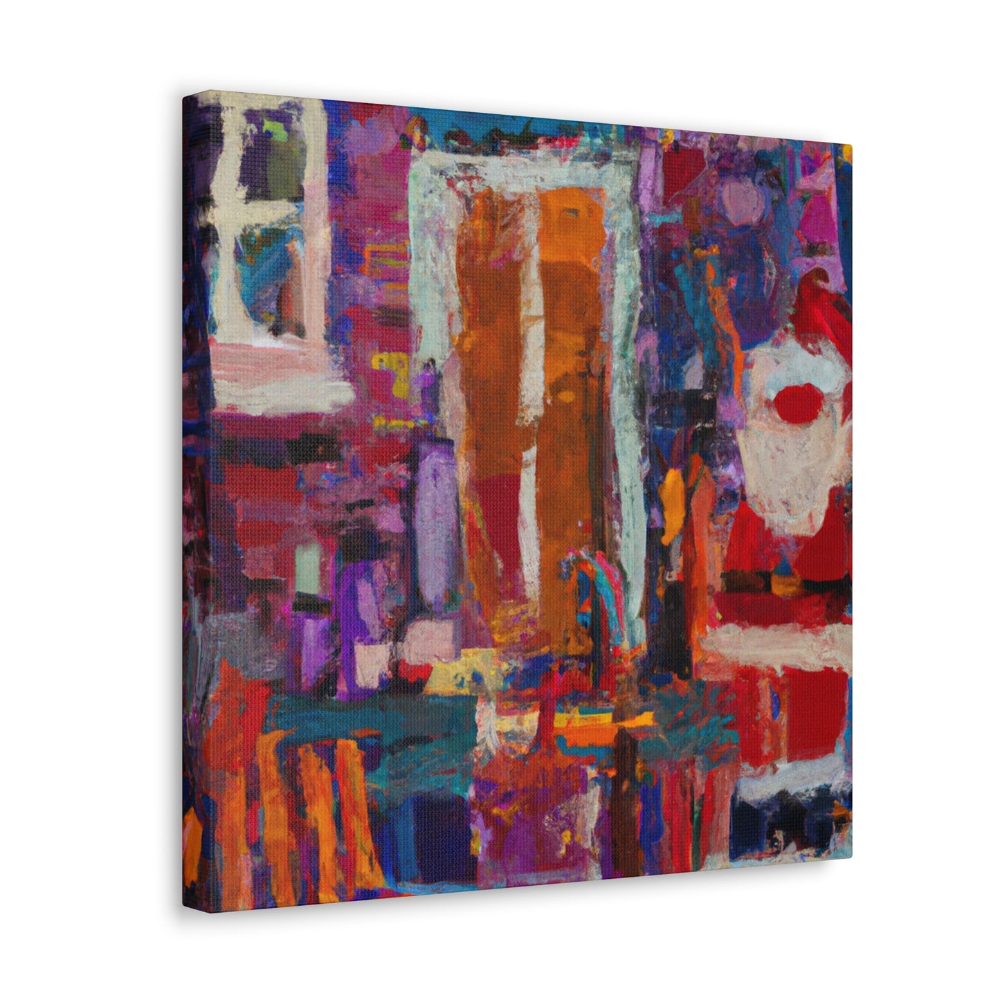 Santa's Workshop Fauve - Canvas