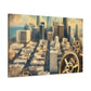 "Aetherial Miami Metropolis" - Canvas