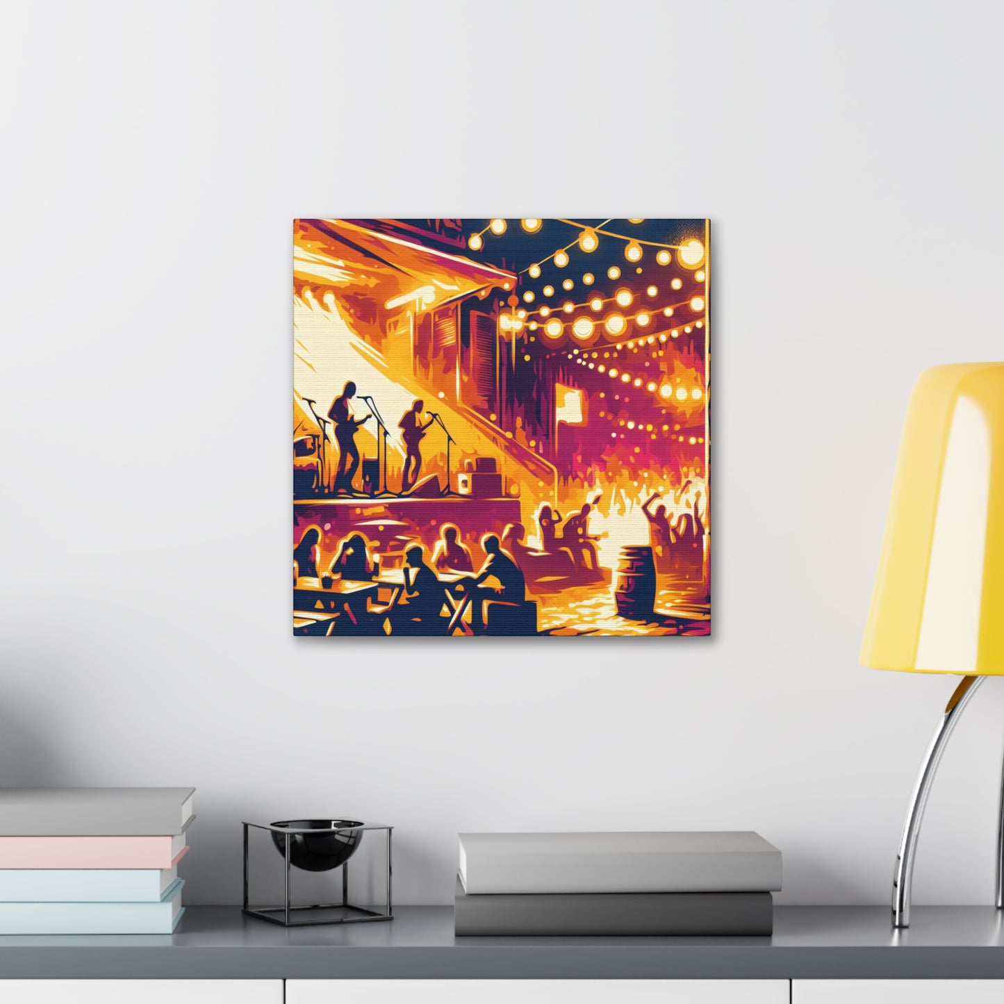 "Harmonious City Groove" - Canvas