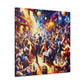 Vibrant Revelry at Home - Canvas