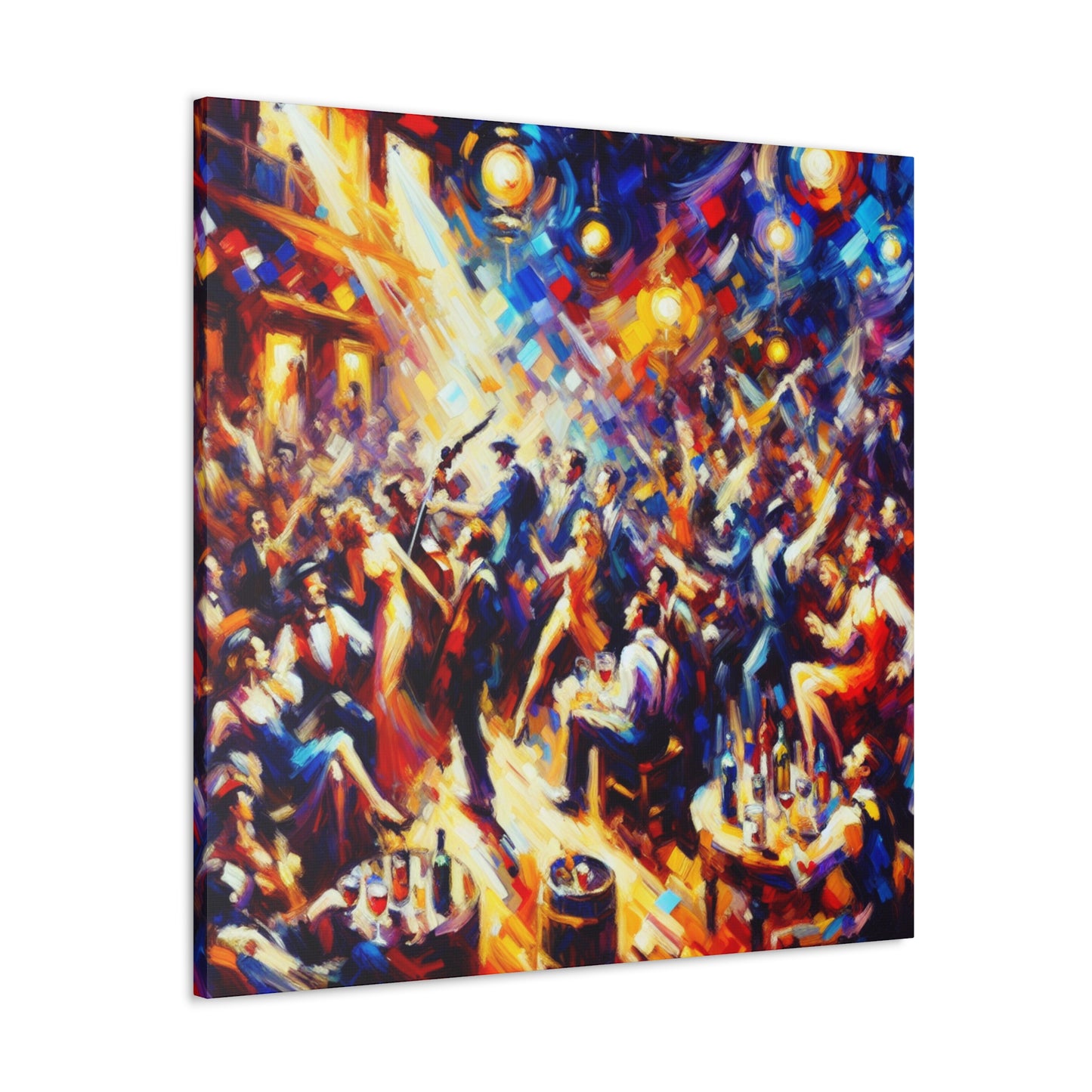 Vibrant Revelry at Home - Canvas