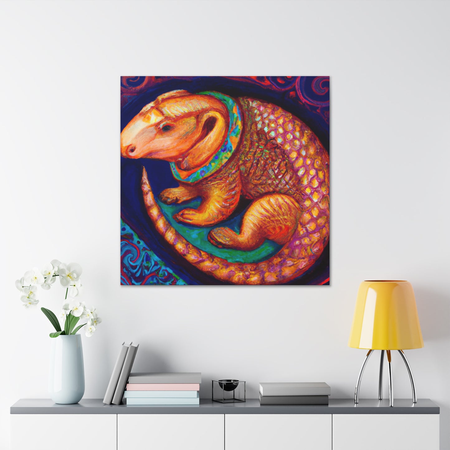 Pangolin in Renaissance - Canvas