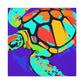 Sea Turtle Pop Brilliance - Canvas