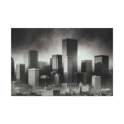 "Urban Canvas: Denver Dreams" - Canvas