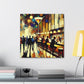 "Mixology Mirage Symphony" - Canvas