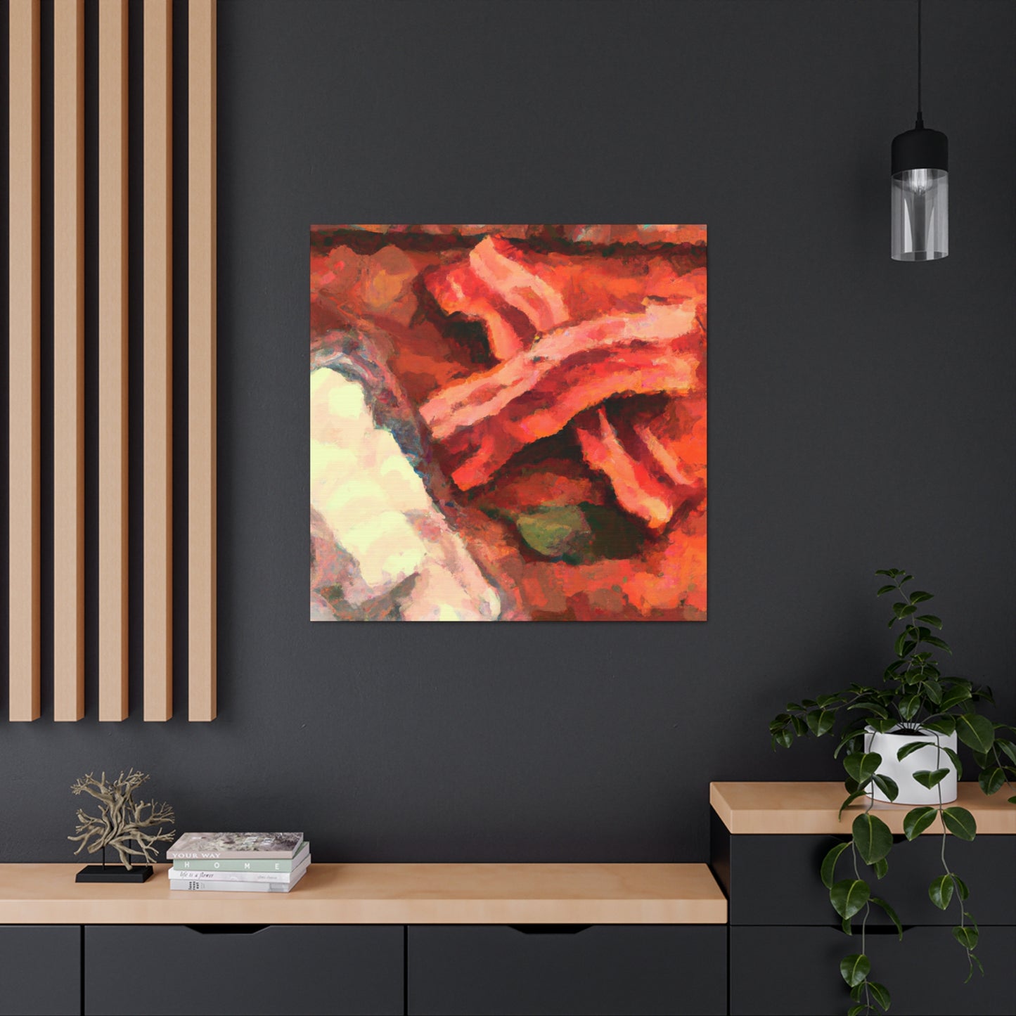 "Bacon in Illumination" - Canvas