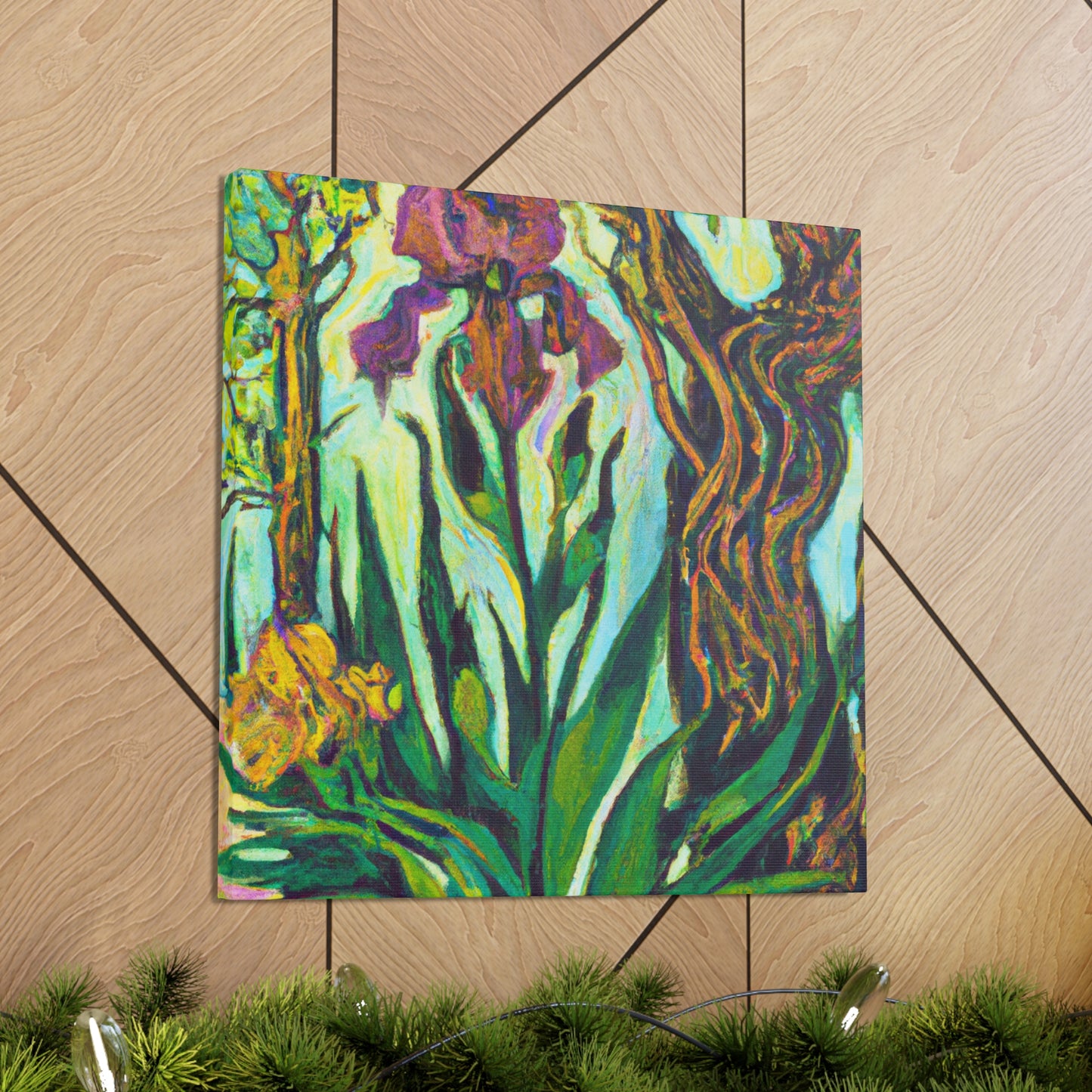 Iris of Elegant Beauty - Canvas