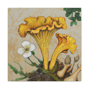 Chanterelle's Renaissance Dance - Canvas