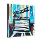 "Clapboard Cinematic Dreaming" - Canvas