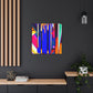 Vivid Cubic Horizon. - Canvas