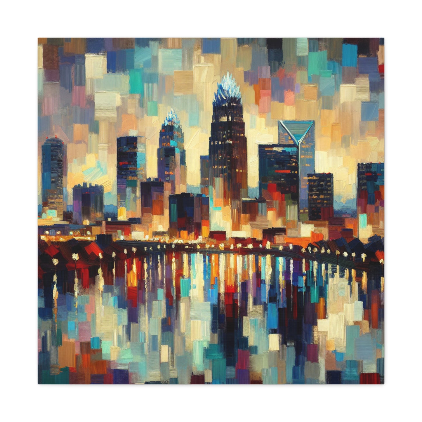 "Charlotte's Timeless Southern Charm" - Canvas