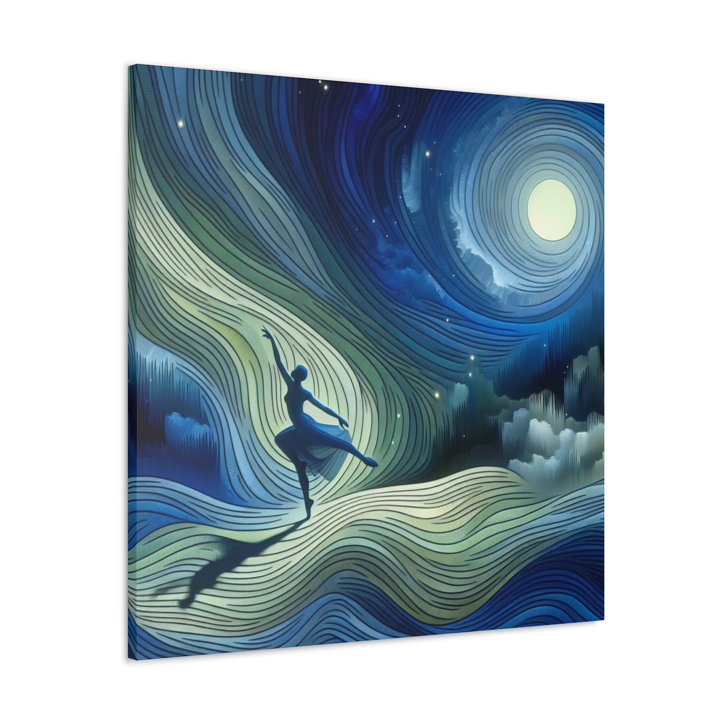 Whirling Dreams Unveiled - Canvas