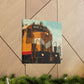 Ride the Railroad Tracks - Canvas