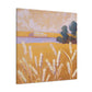 "Wheat Field Forever Gazing" - Canvas