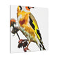 "Flock of Goldfinches" - Canvas