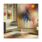 Vibrant Harmony: Dynamic Abstraction - Canvas