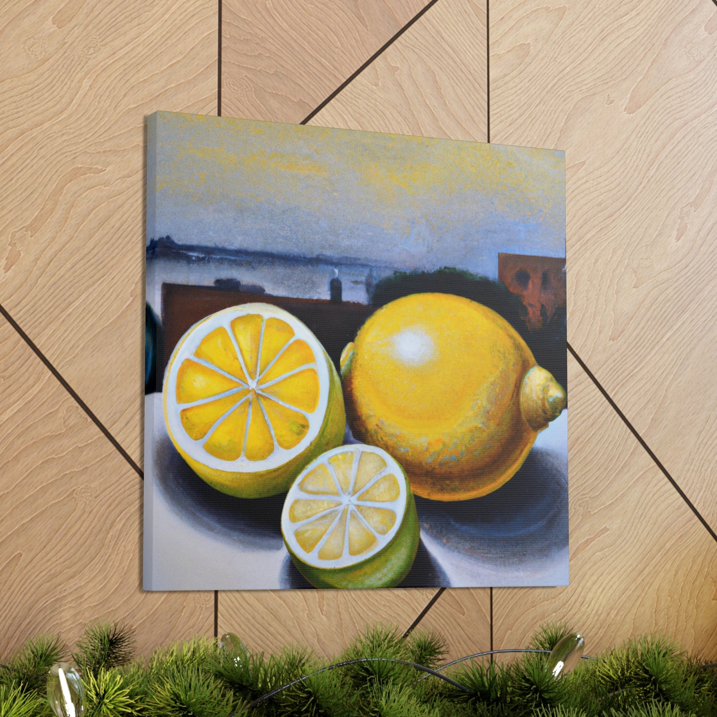 Lemon Hyperrealism Splendor - Canvas