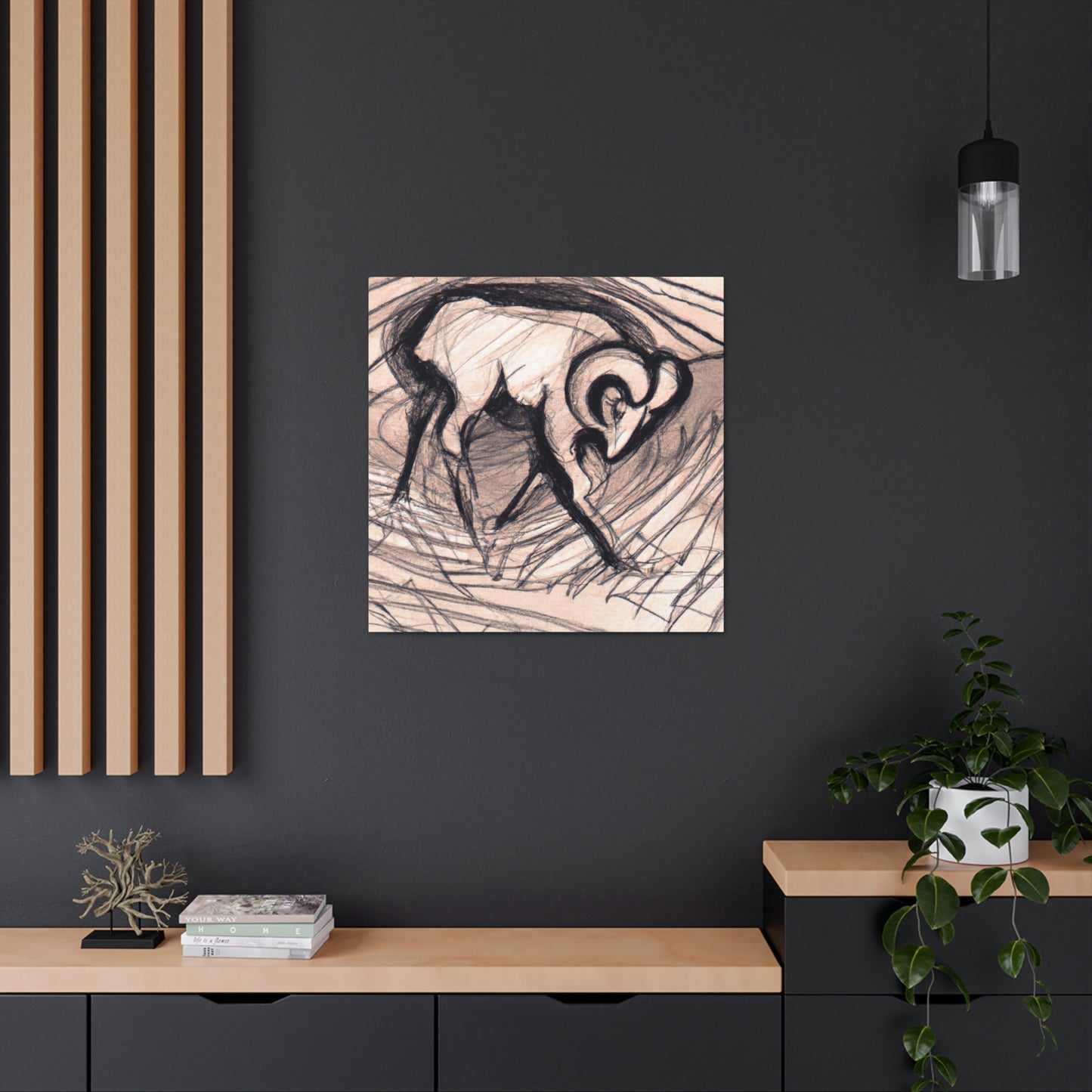 Bighorn Dreams Surreal - Canvas