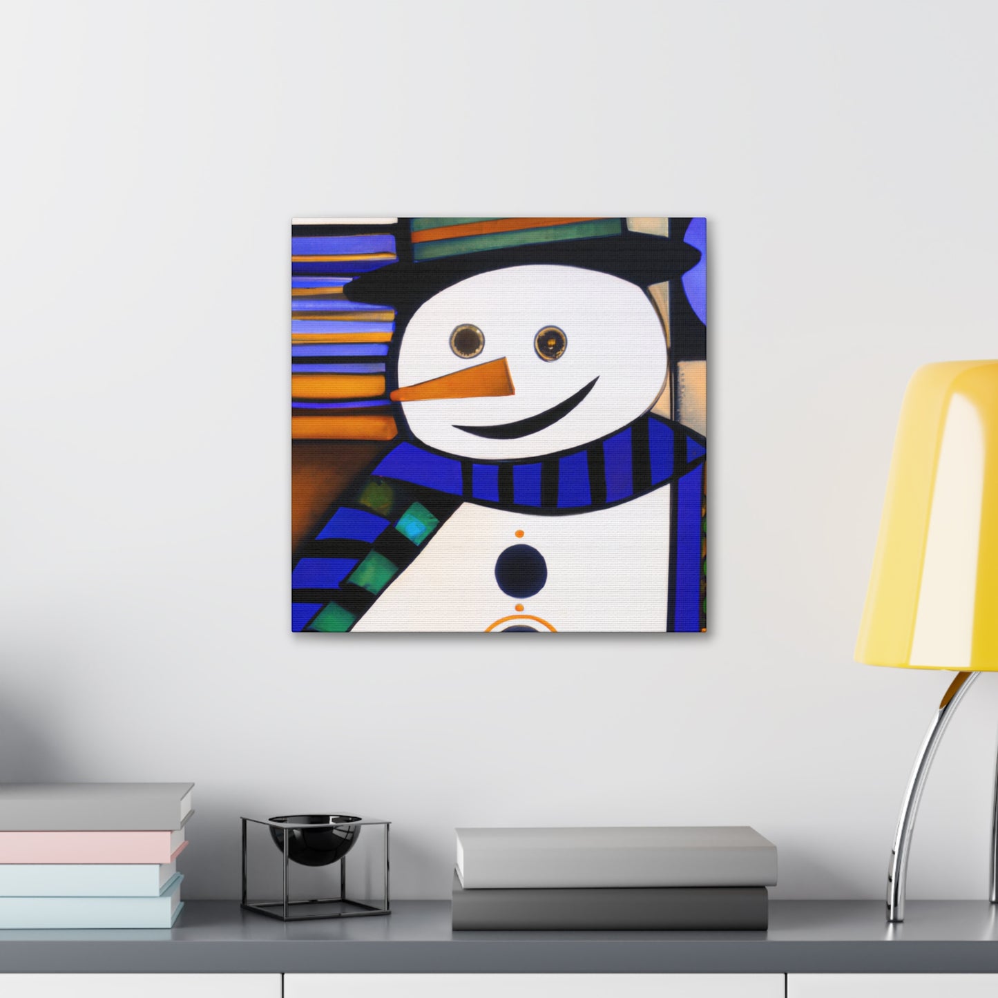 "Frosty Deco Frosting" - Canvas