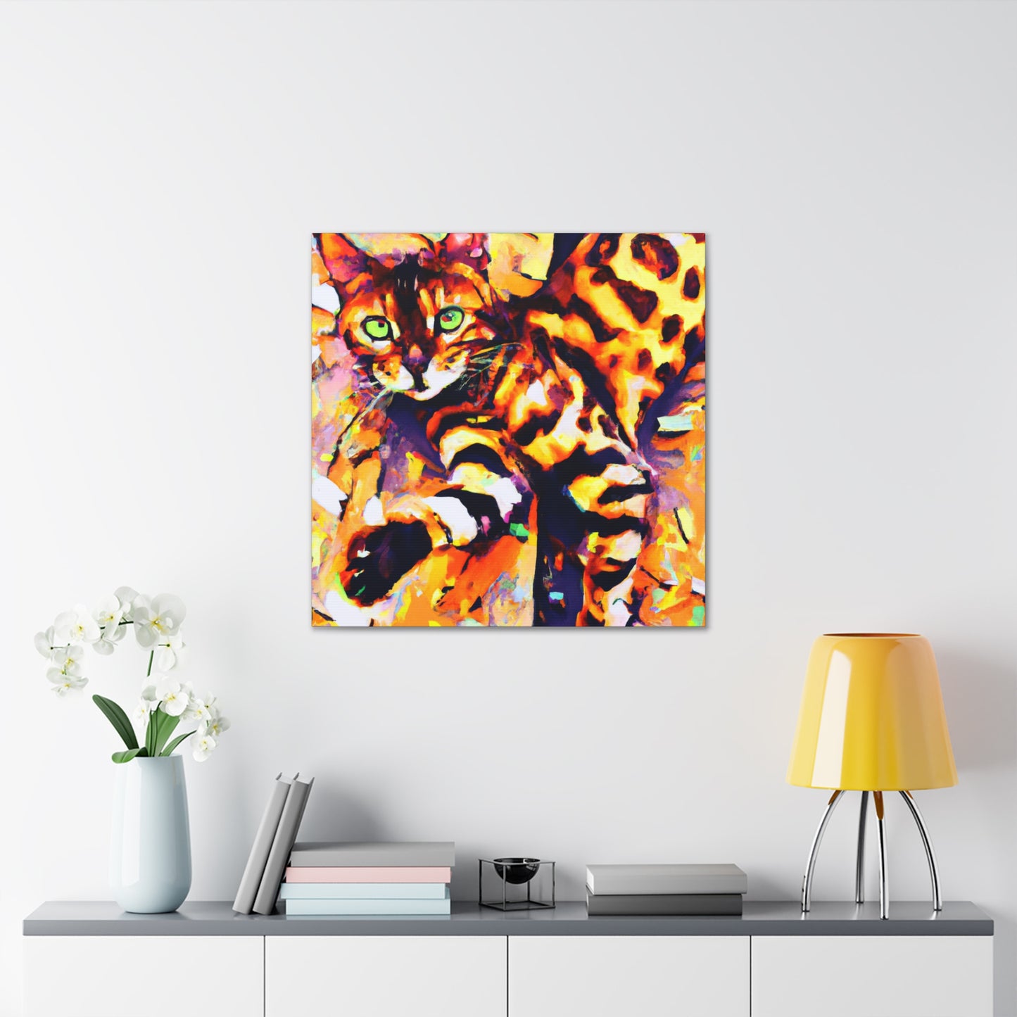 Bengal in Brilliance - Canvas