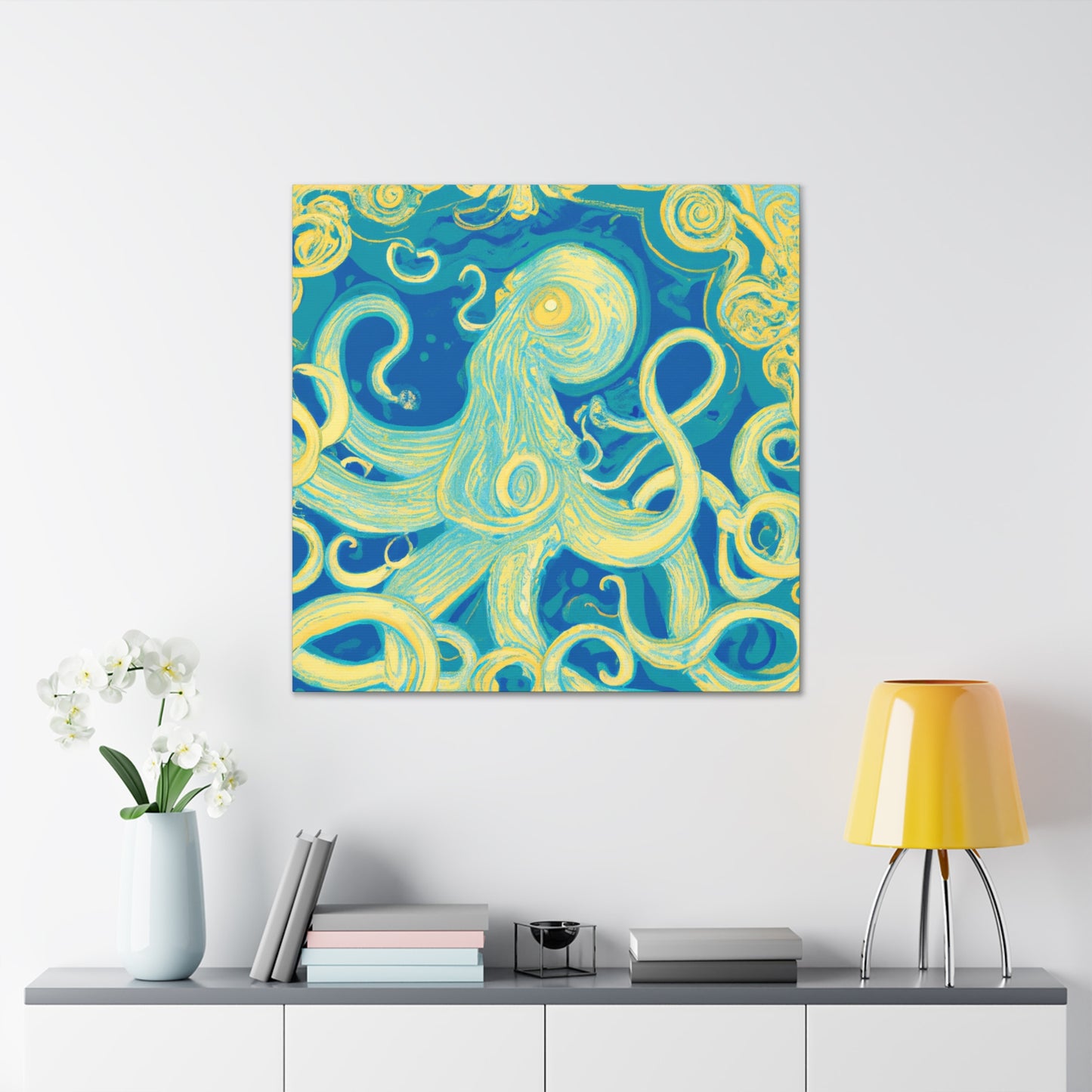 Octopus Regalaris Splendor - Canvas