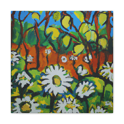 Daisy in the Meadow - Canvas