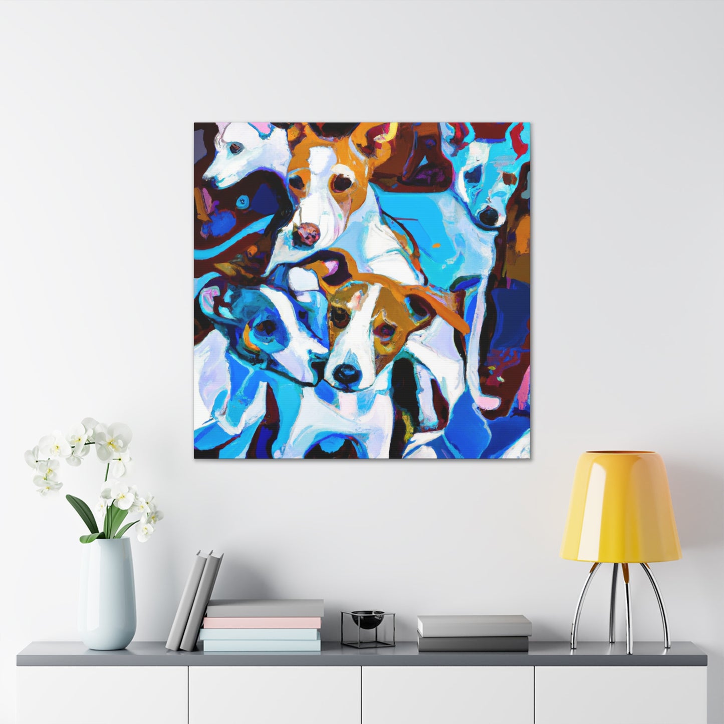 "Jack Russell Majesty" - Canvas