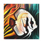 Sculptured Discus Beauty - Canvas