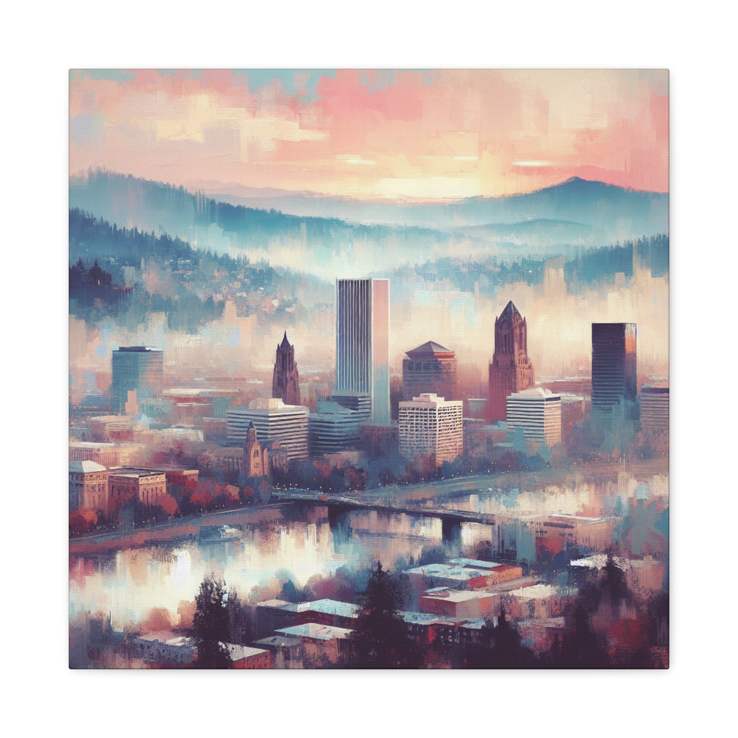 "Enchanting Portland's Natural Beauty" - Canvas