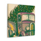 "Christmas Delivery By Truck" - Canvas