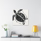 "Sea Turtle's Solitude" - Canvas