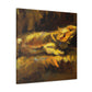 Bearded Dragon Impressionism - Canvas