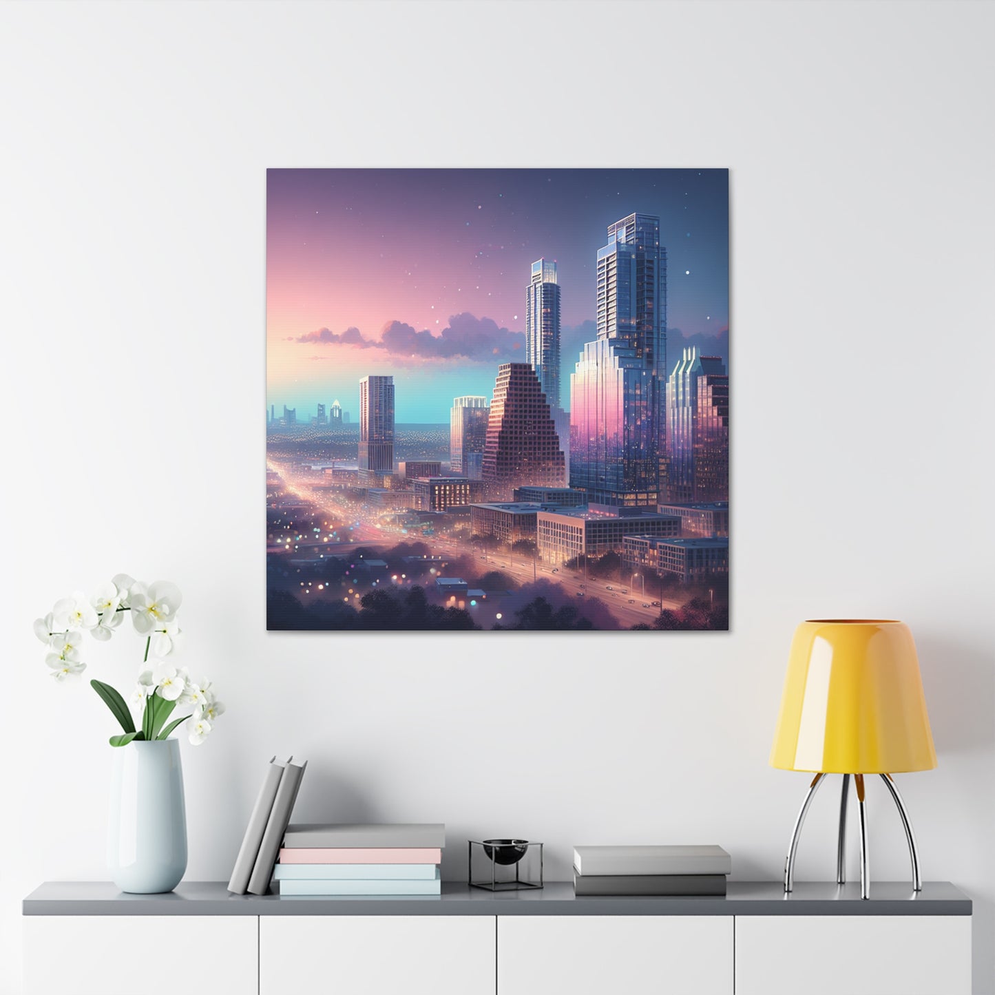 "Enchanting Austin Reverie" - Canvas