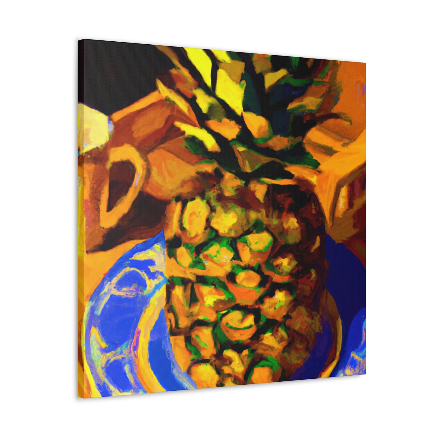 Pineapple Portrait Impression - Canvas